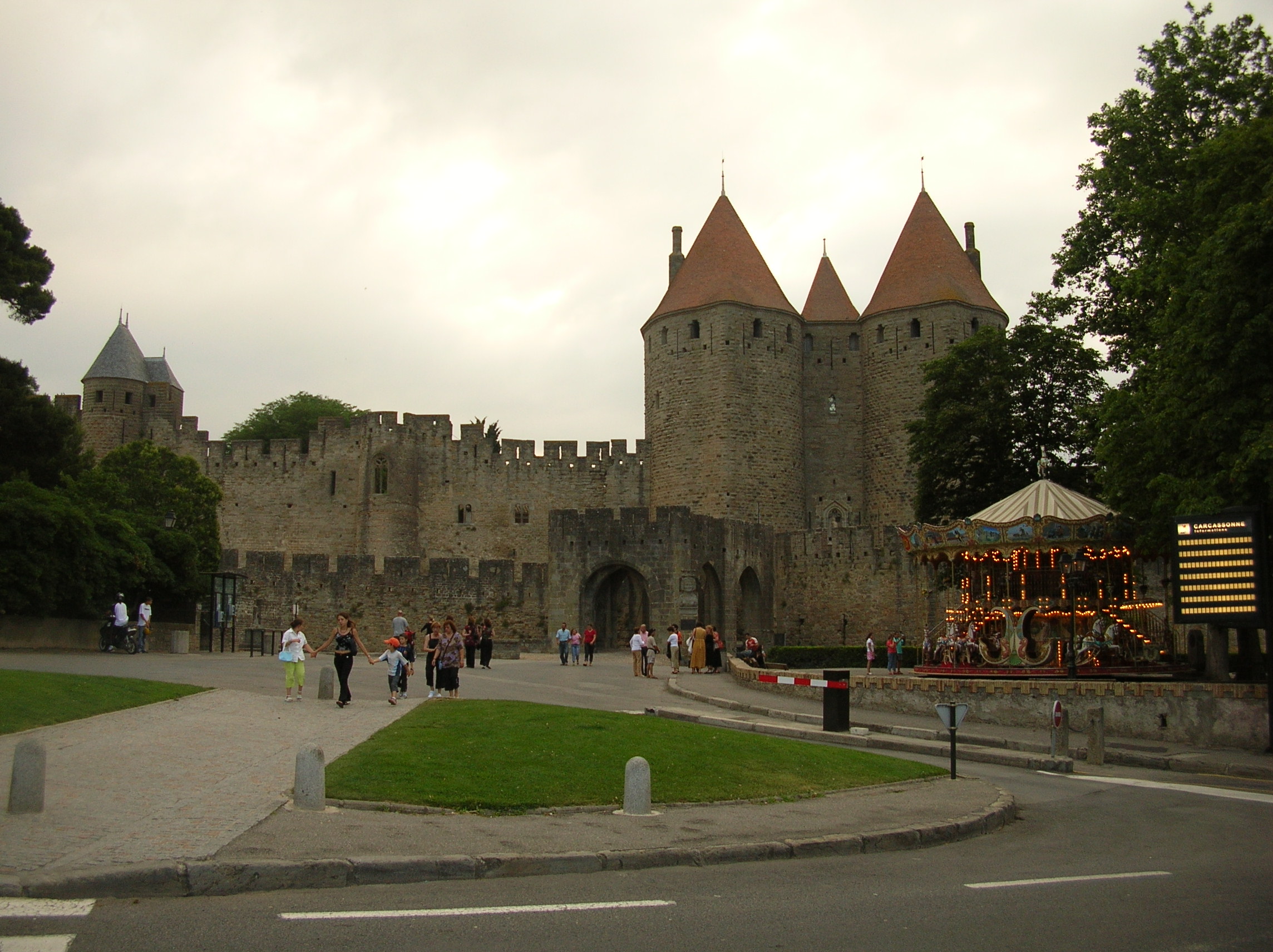 Photos de Entree Proncipale Des Remparts De Carcassonne