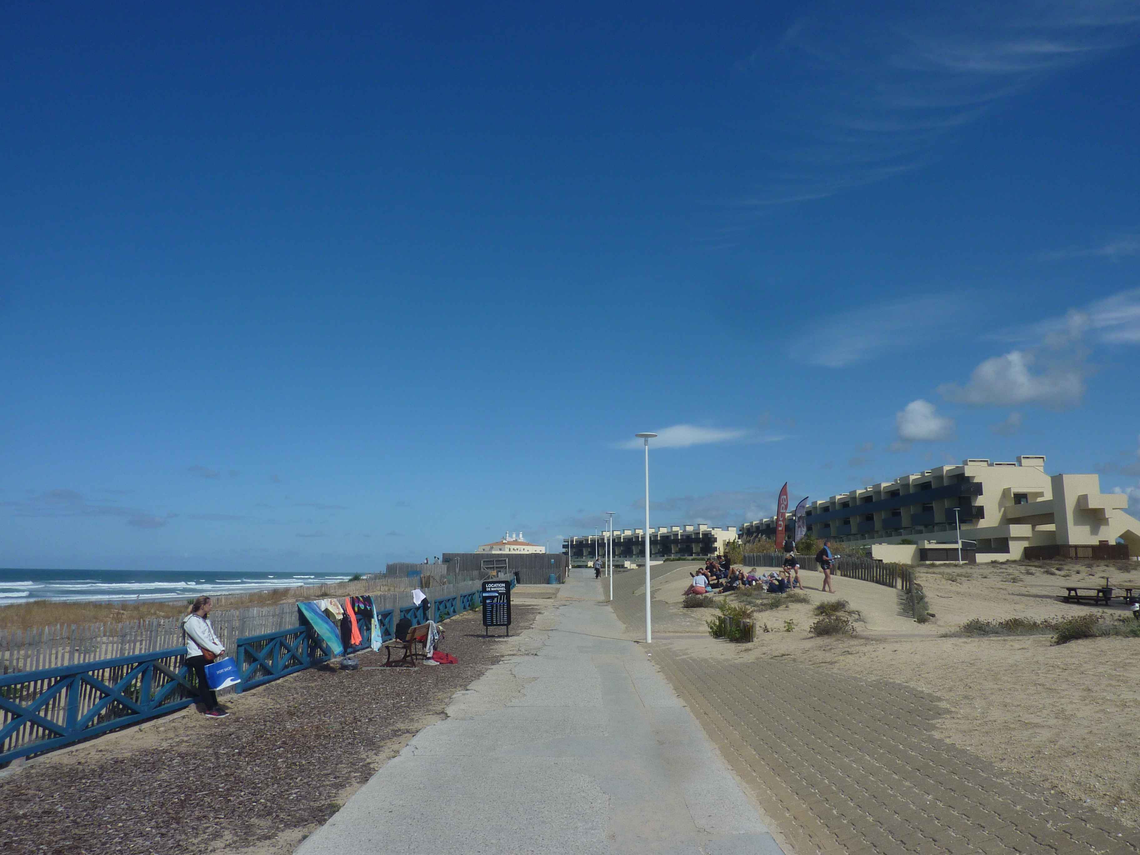 Photos de La Promenade Le Long De L Ocean De Lacanau Plage Centrale Sud