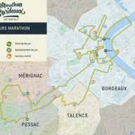 Bordeaux : Marathon nocturne Avril 2016