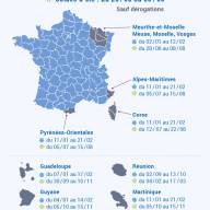 Dates des soldes été 2017 dans toute la France