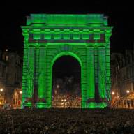 Bordeaux la porte de bourgogne voit vert