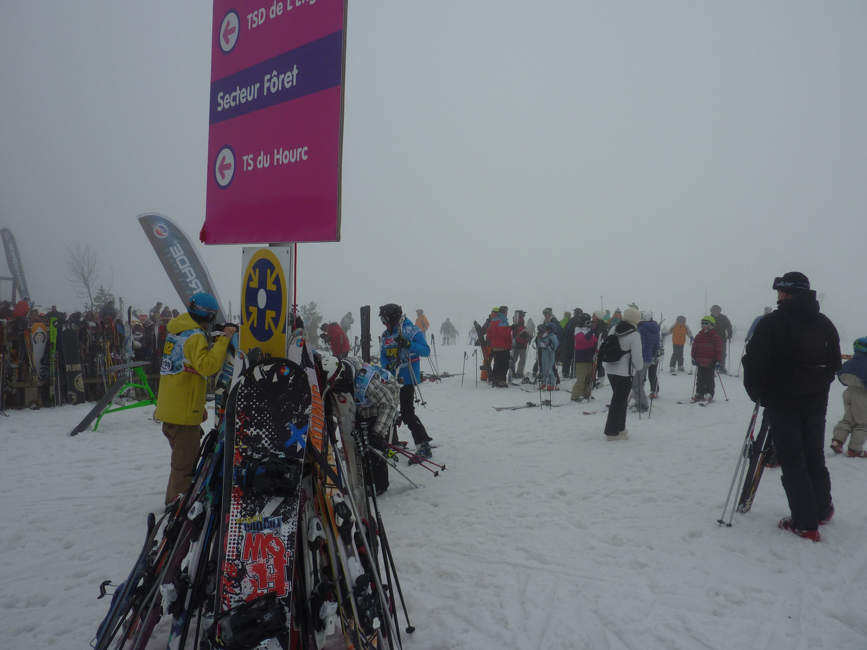 Brouillard pour le derby des pyrénées numéro 12