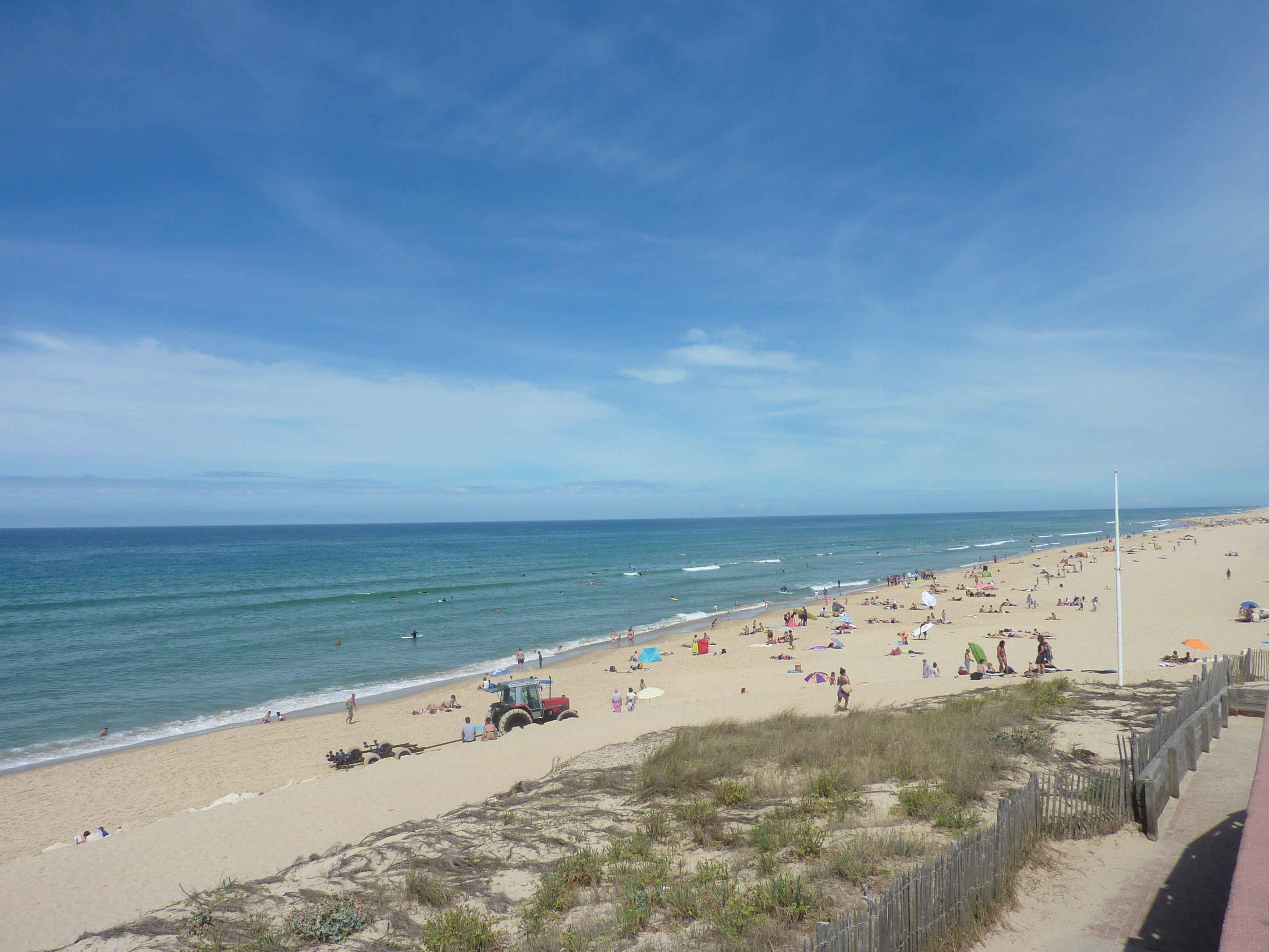 Aucune vague à Lacanau pour mi Août Drapeau vert pour le Lacanau pro 2017